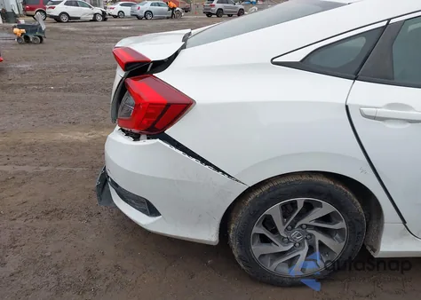 2016 Honda Civic Ex z USA, uszkodzony, nr VIN 2HGFC2F70GH522765